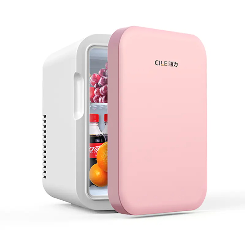 How does the Portable Car Home Dual Use Refrigerator make travel and home life more worry-free with its intelligent fresh-keeping technology?
